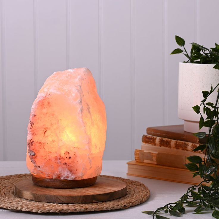 Glanciety Himalayan Salt Crystal Lamp