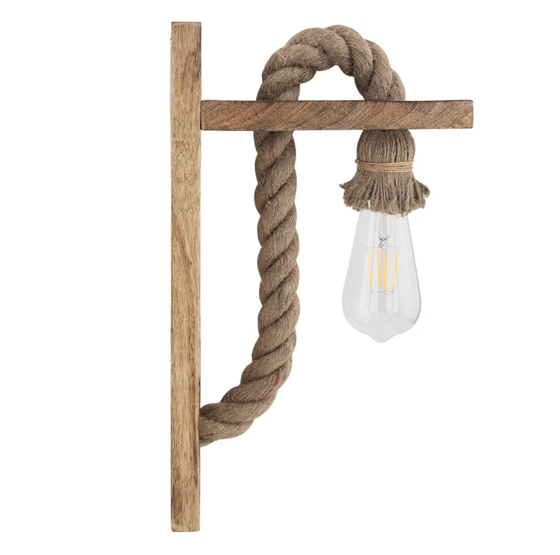 Glanciety Retro Rope Wall Lantern