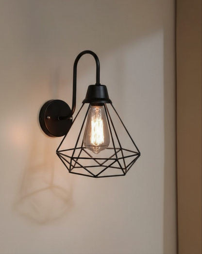 Glanciety Modern Geometric Wall Sconce