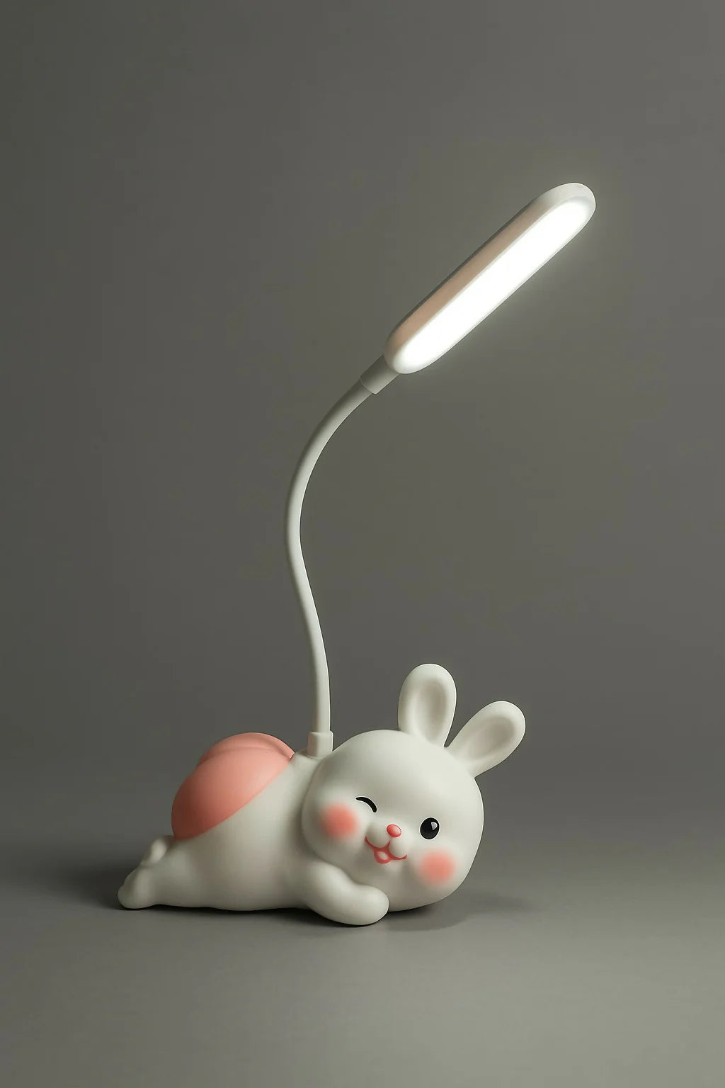 Glanciety USB Rechargeable Rabbit Desk Lamp