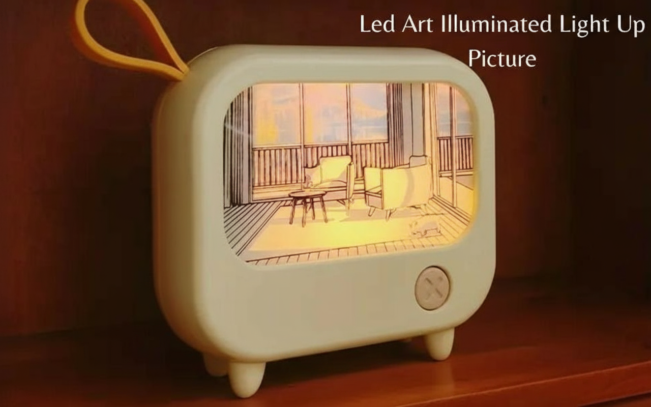 Glanciety LED Art Illuminate Light Up Picture