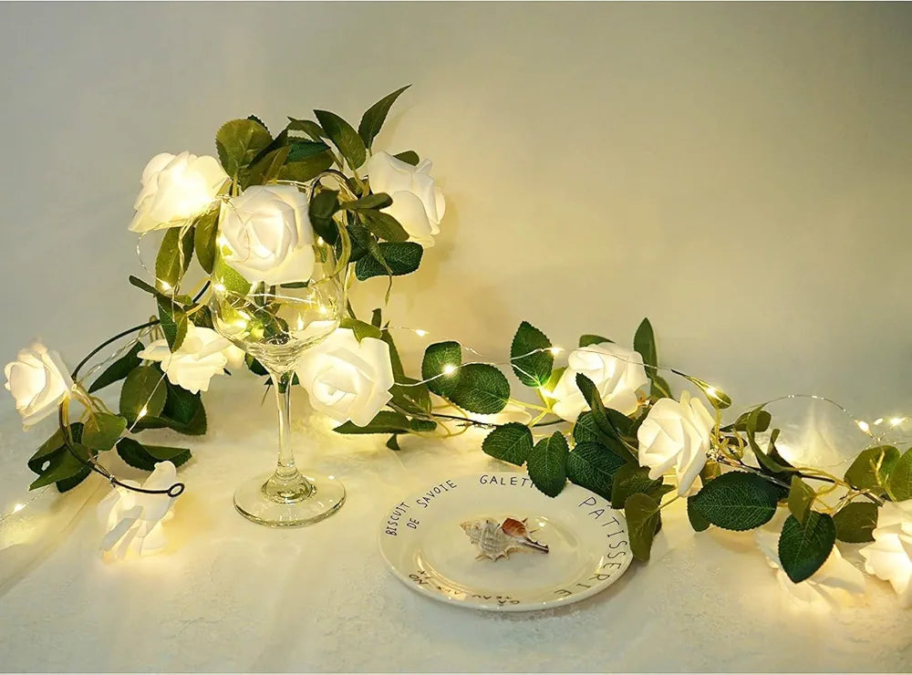 Glanciety PetalAura String (Dreamy Floral LED Lights)