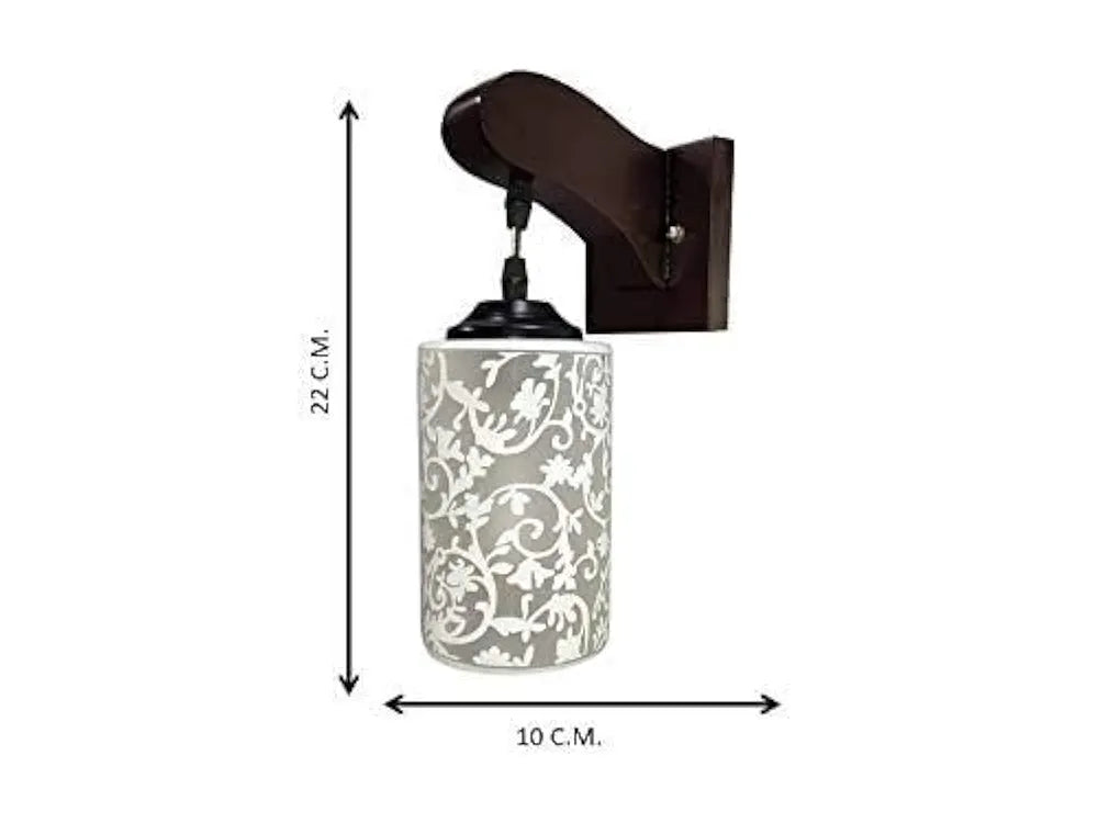 Glanciety "Timeless Bloom" Wall Sconce