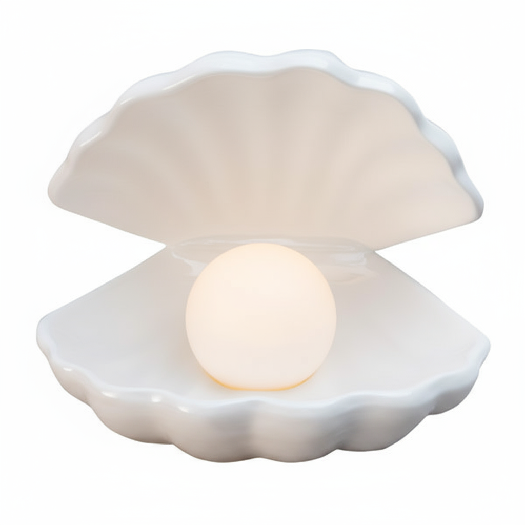 Glanciety Shell Pearl Night Lamp