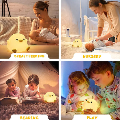 Glanciety Rechargeable Duck Lamp w/ Touch Sensor