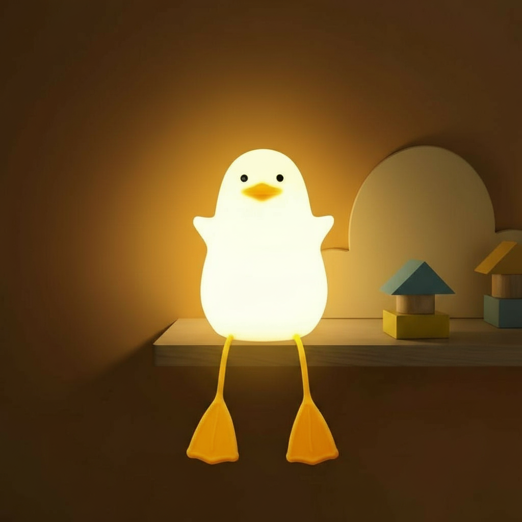 Glanciety Quirky Duck LED Night Lamp
