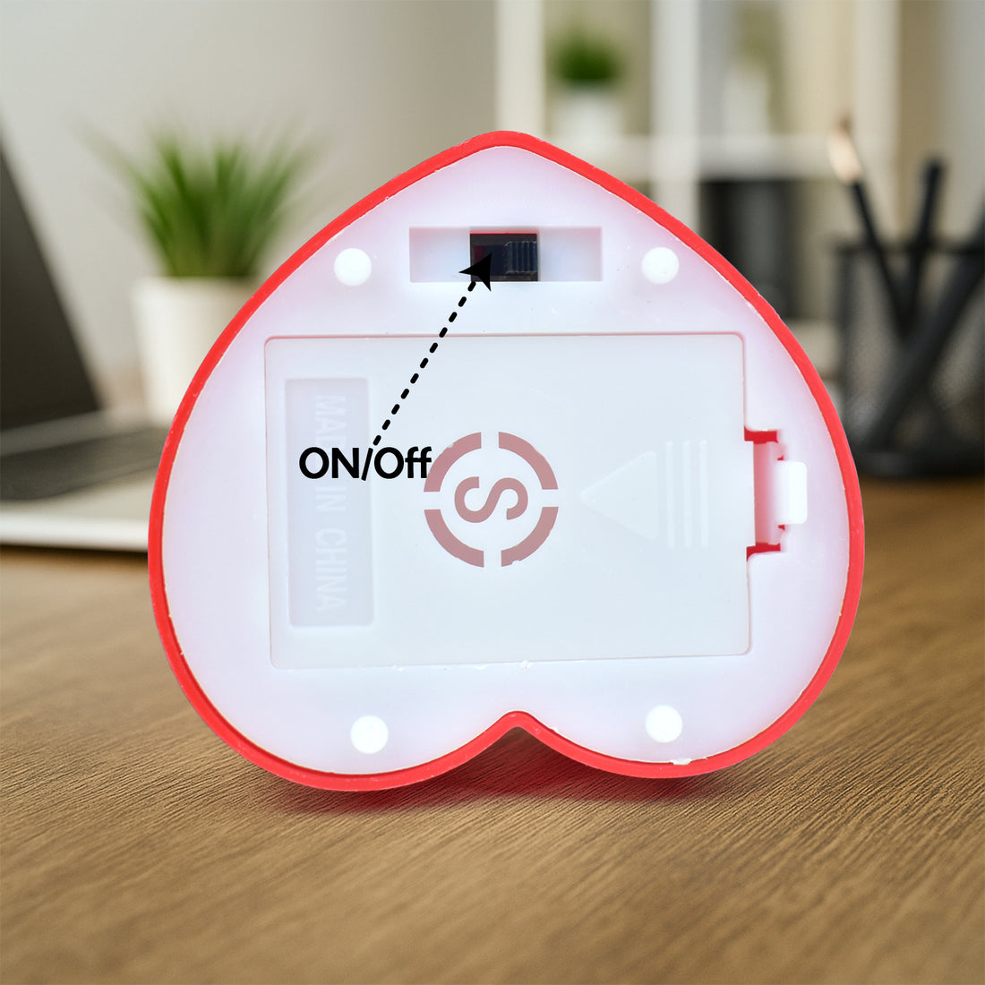 Glanciety Cute Romantic Couple Love Showpiece With Heart Frame