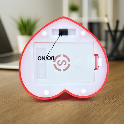 Glanciety Cute Romantic Couple Love Showpiece With Heart Frame