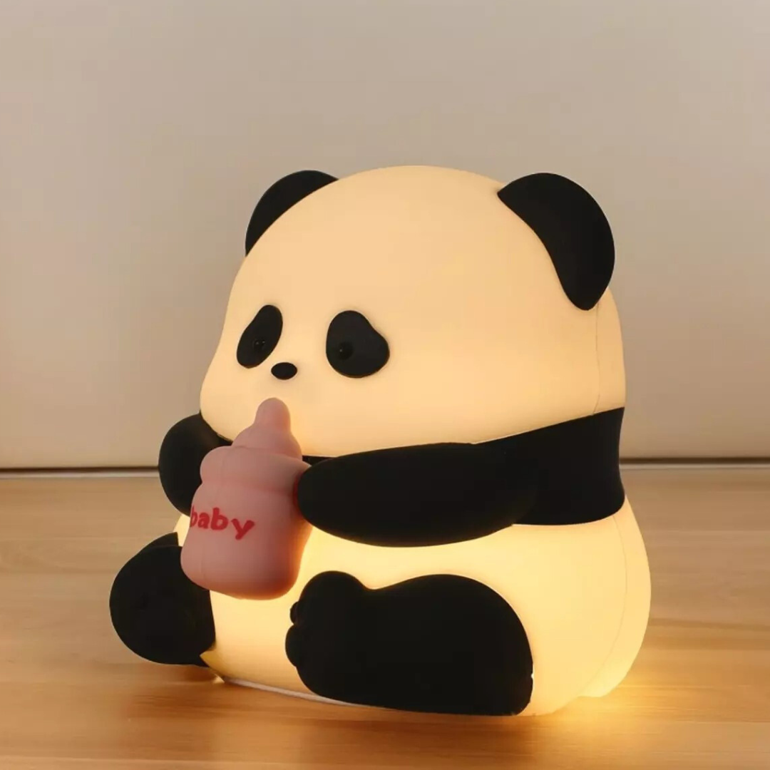 Glanciety Baby Panda Silicone Night Light