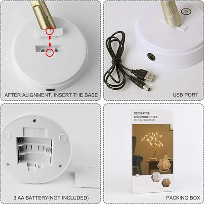 Glanciety Luminous Branch Light