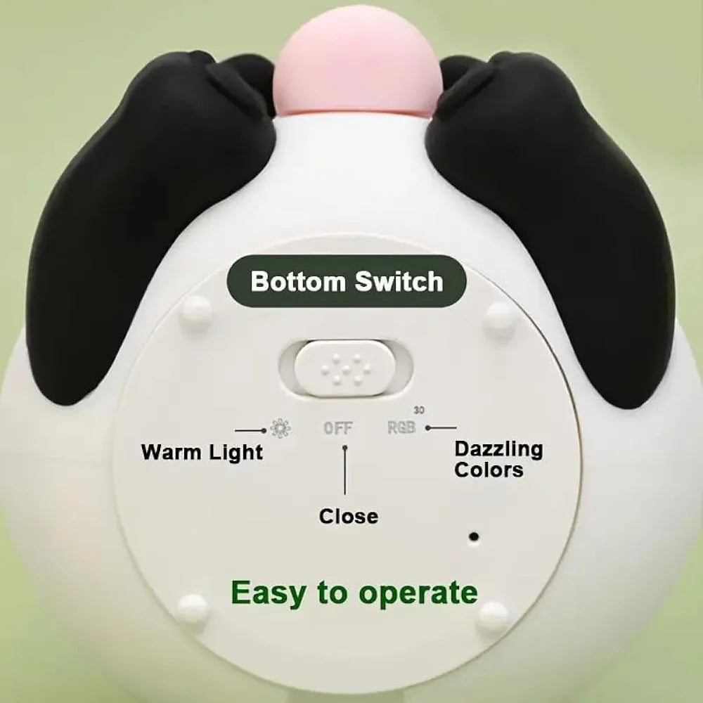 Glanciety Baby Panda Silicone Night Light