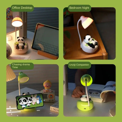 Glanciety Panda Nightstand Lamp