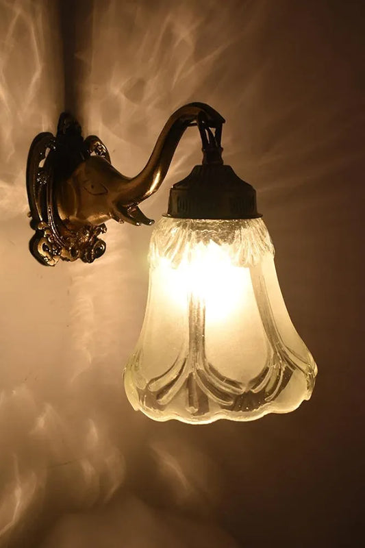 Glanciety Vintage Style Elephant Wall Light