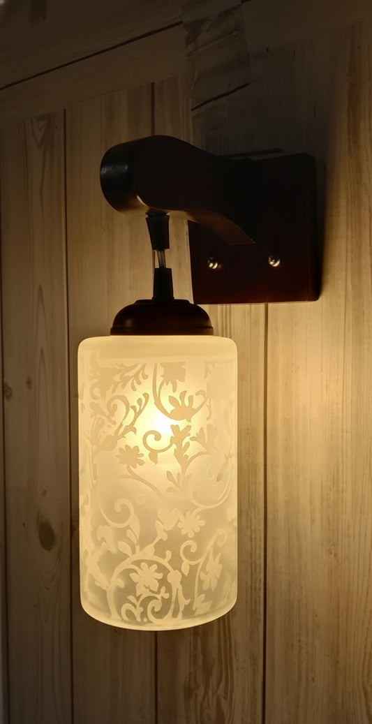 Glanciety "Timeless Bloom" Wall Sconce