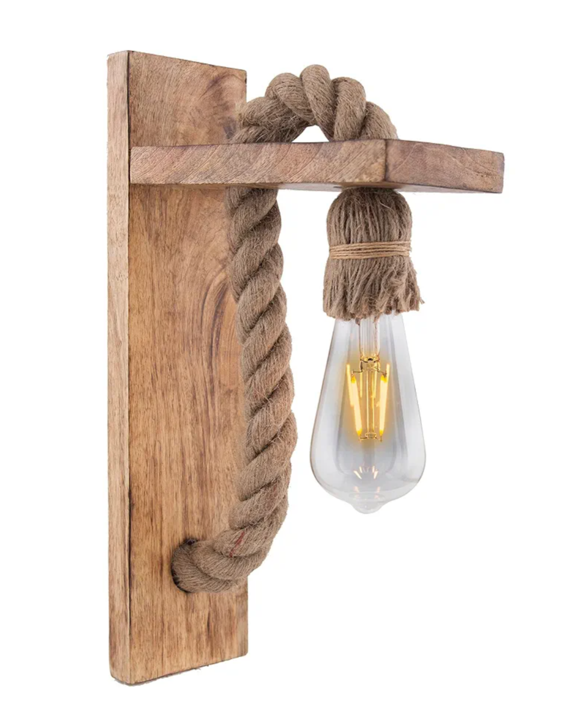 Glanciety Retro Rope Wall Lantern