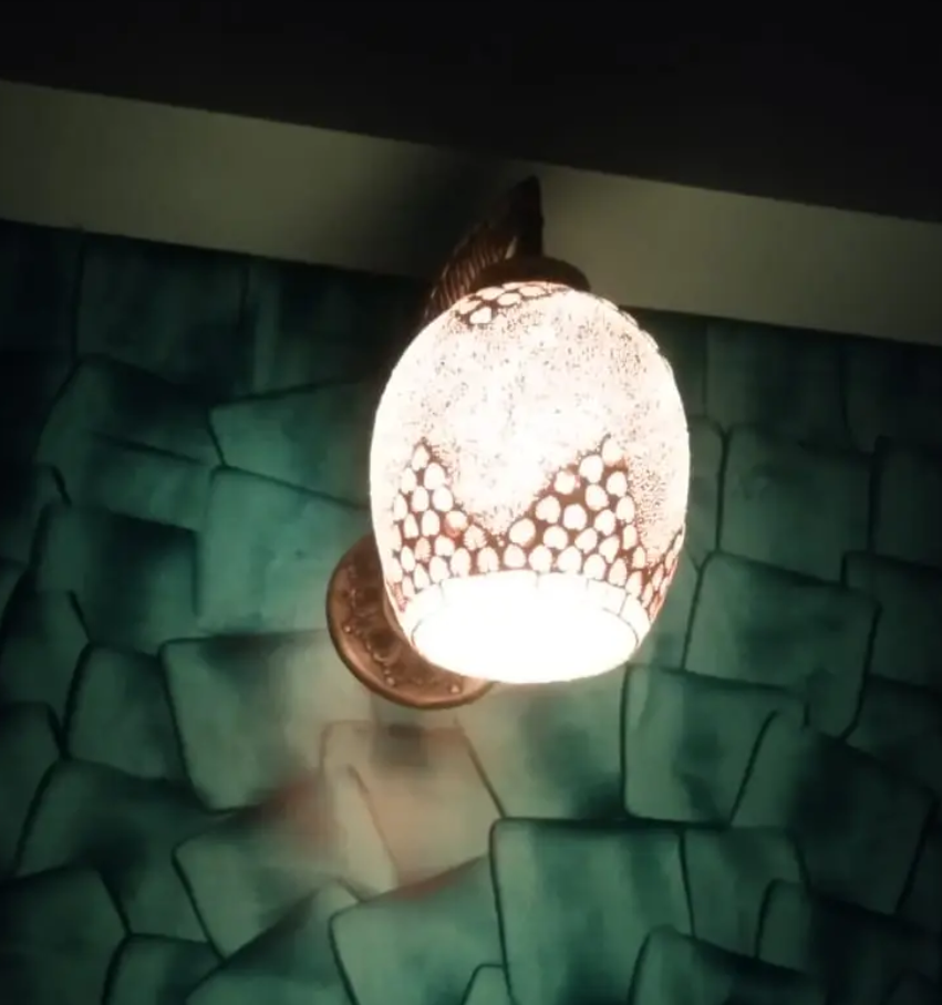 Glanciety AuraPop Mosaic Wall Light