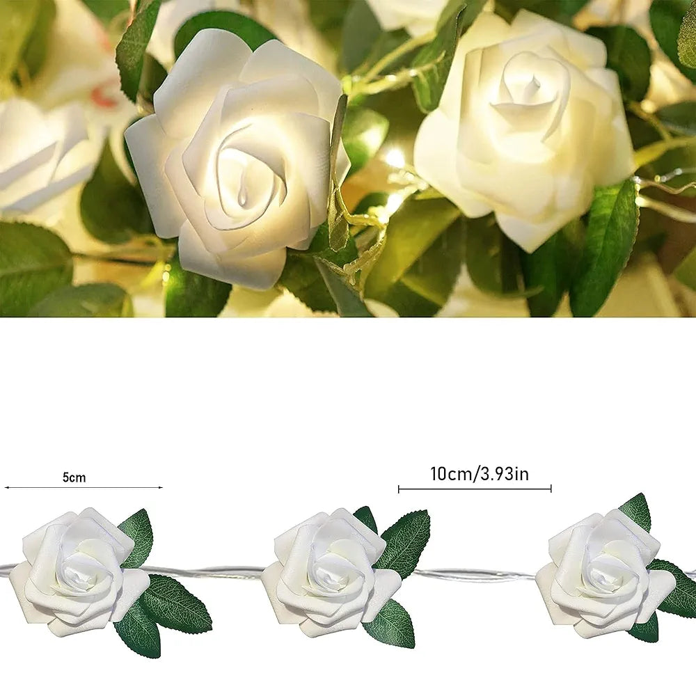 Glanciety PetalAura String (Dreamy Floral LED Lights)